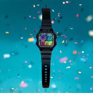 Custom Casio AE1200 Modified Casino Royale Prism Pulse Brand New Modded Colored